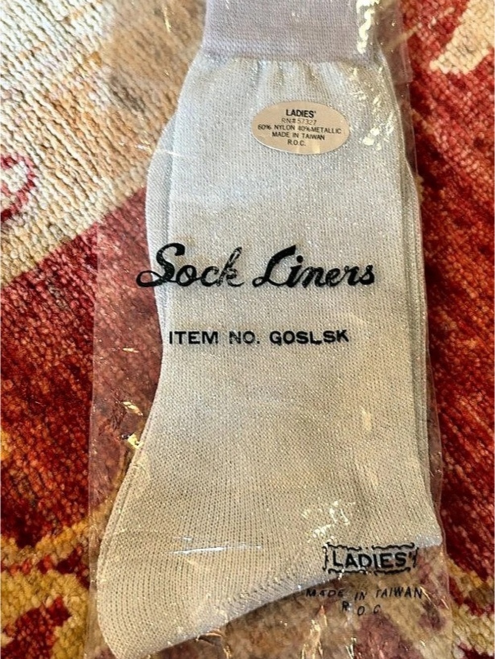 Ladies Sock Liners White